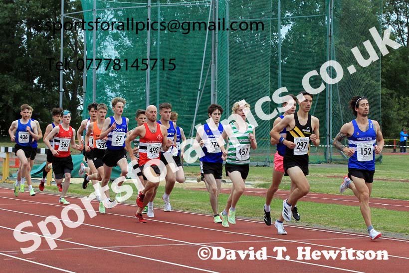 1500 metres, 2022 NEGP Monkton 5, Wednesday, July 20th. Photo: David T. Hewitson/Sports for All Pics